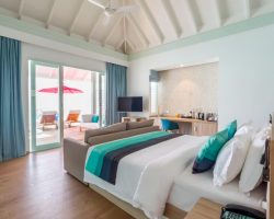 Siyam World Water Villa with Pool and Slide